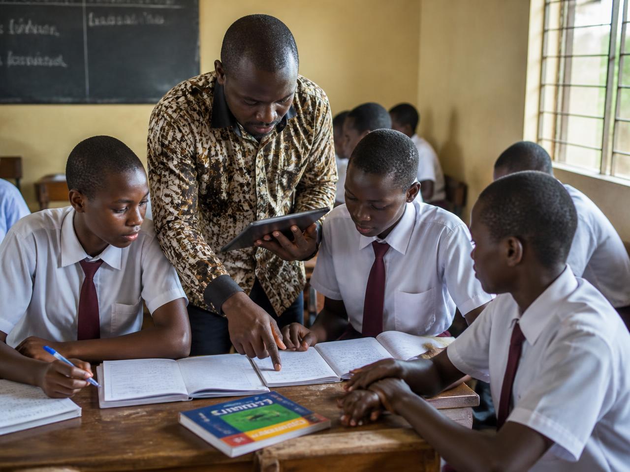 Education teams using connected digital systems