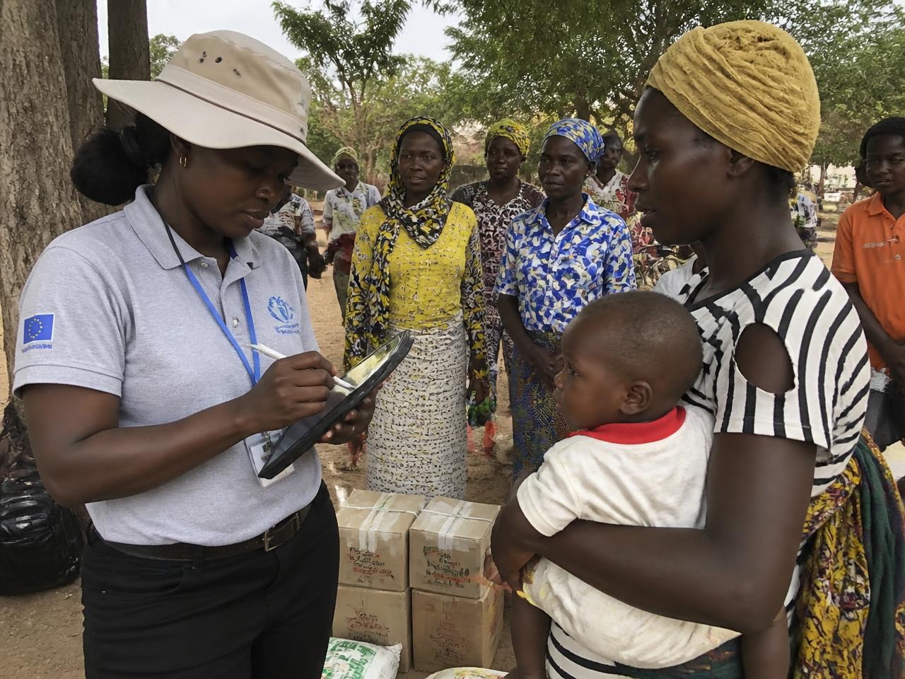 NGOs teams using connected digital systems